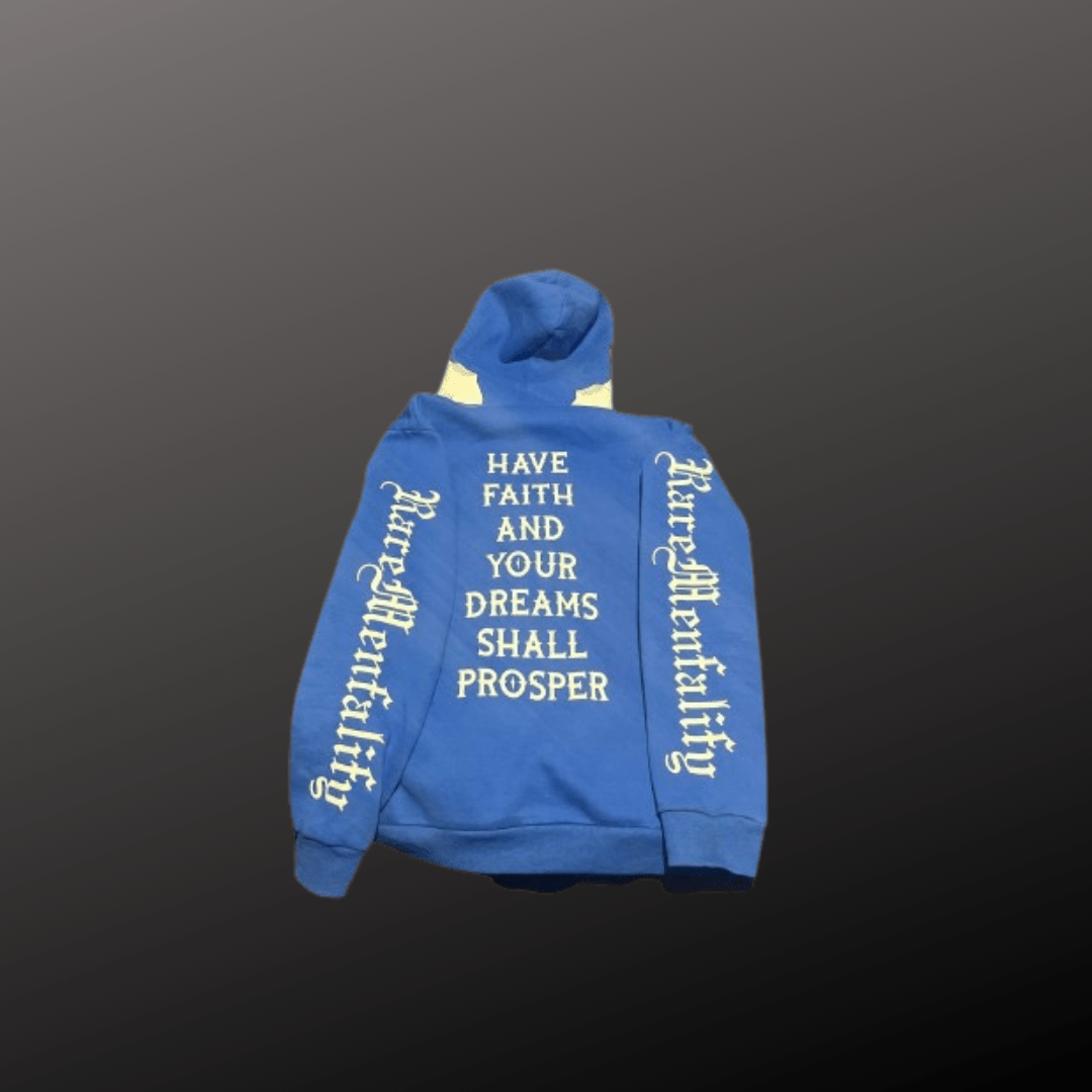 Royal Blue Signature Satin Hoodie