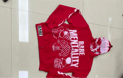 Red Skull Full - Zip Hoodie